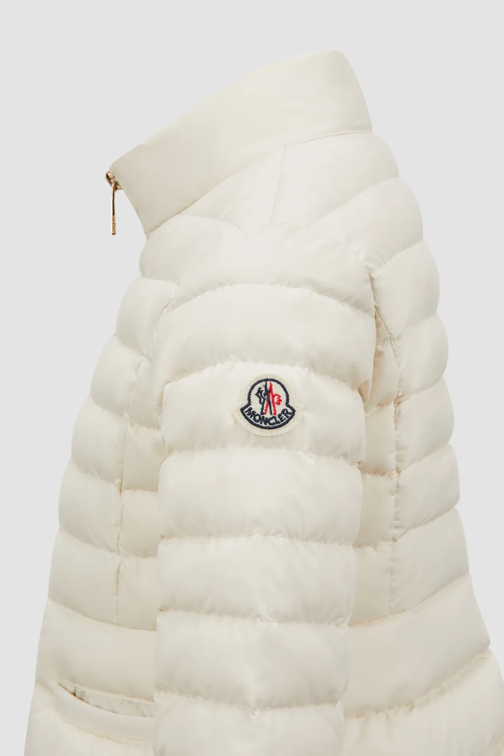 Logo Patch Padded Jacket