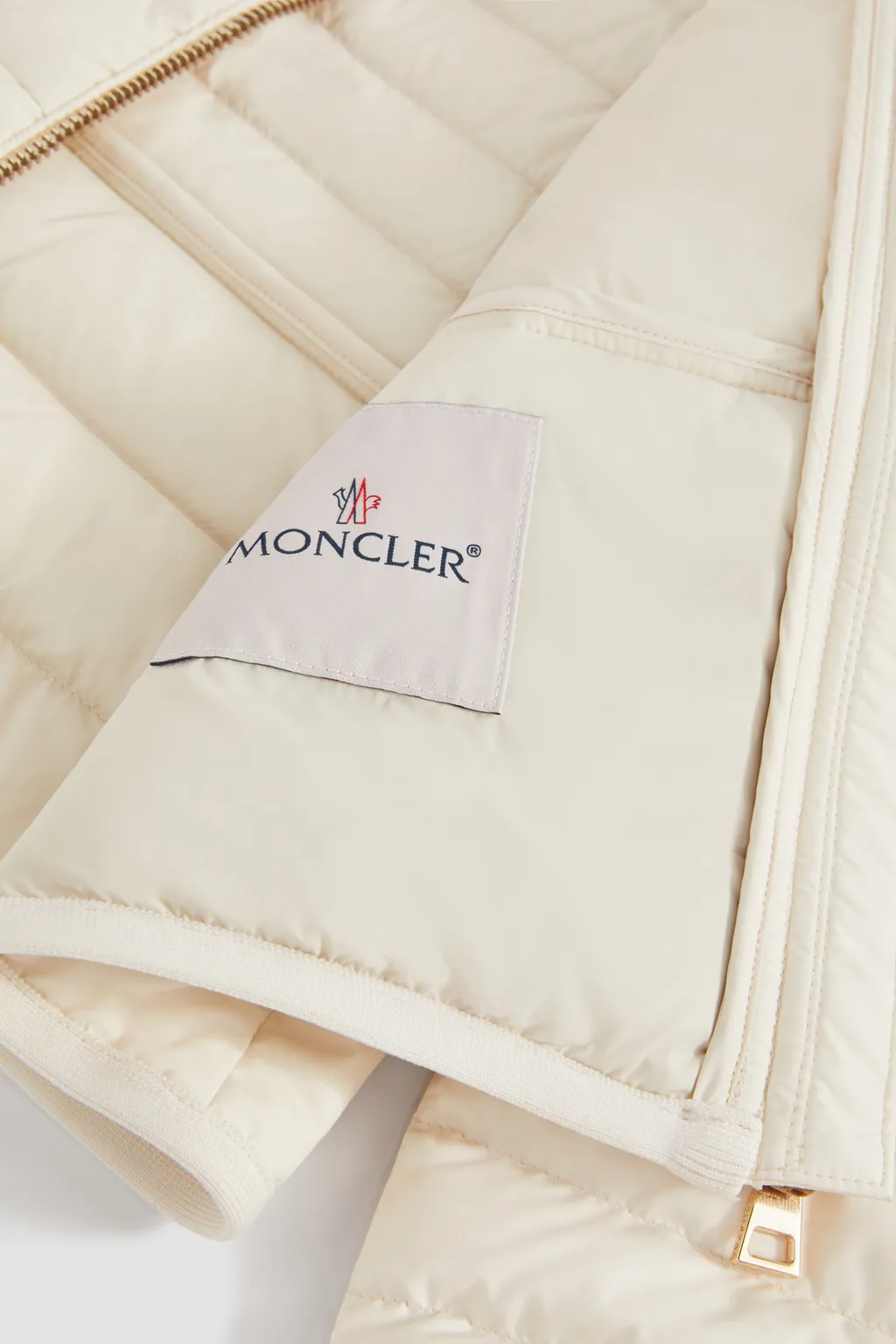 Logo Patch Padded Jacket