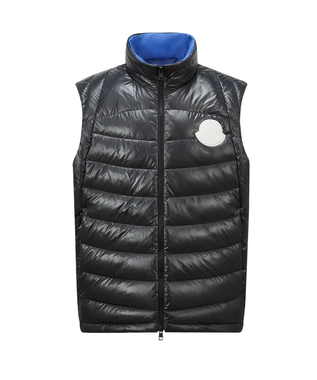 Logo Patch Down Vest