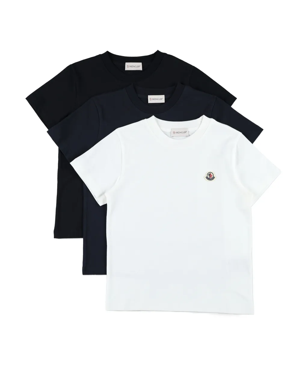 Logo Patch Cotton T-Shirt