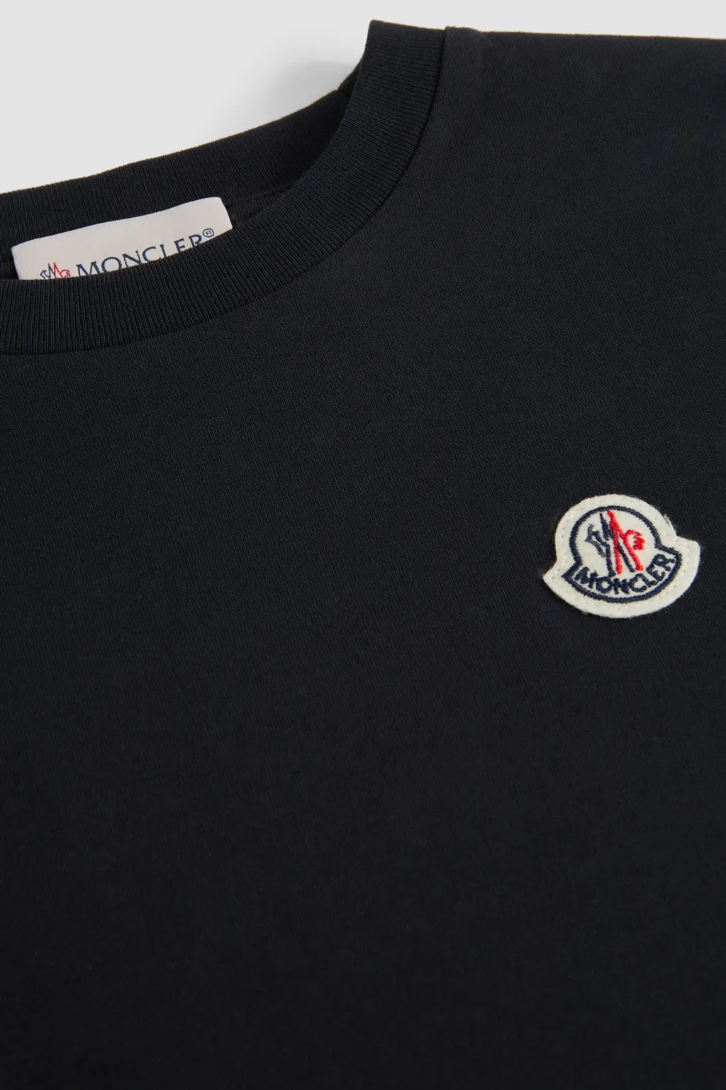 Logo Patch Cotton T-Shirt