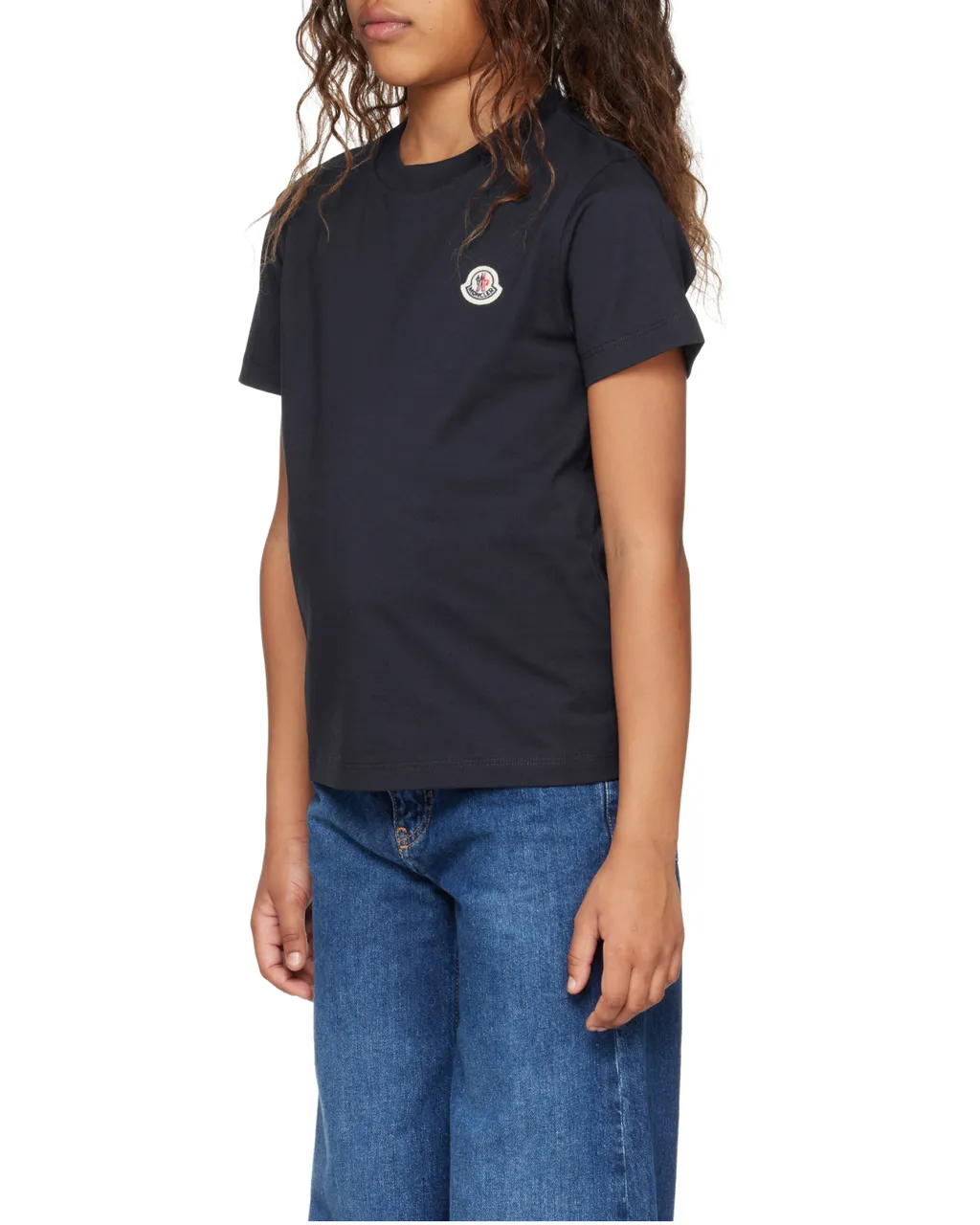 Logo Patch Cotton T-Shirt