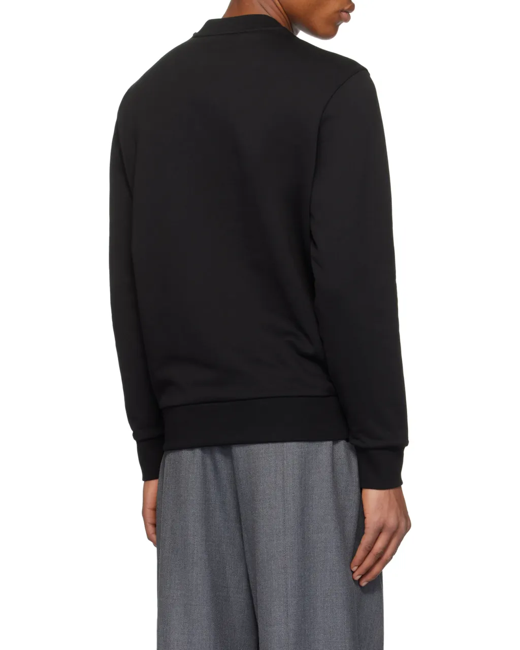Logo Patch Crewneck Sweatshirt