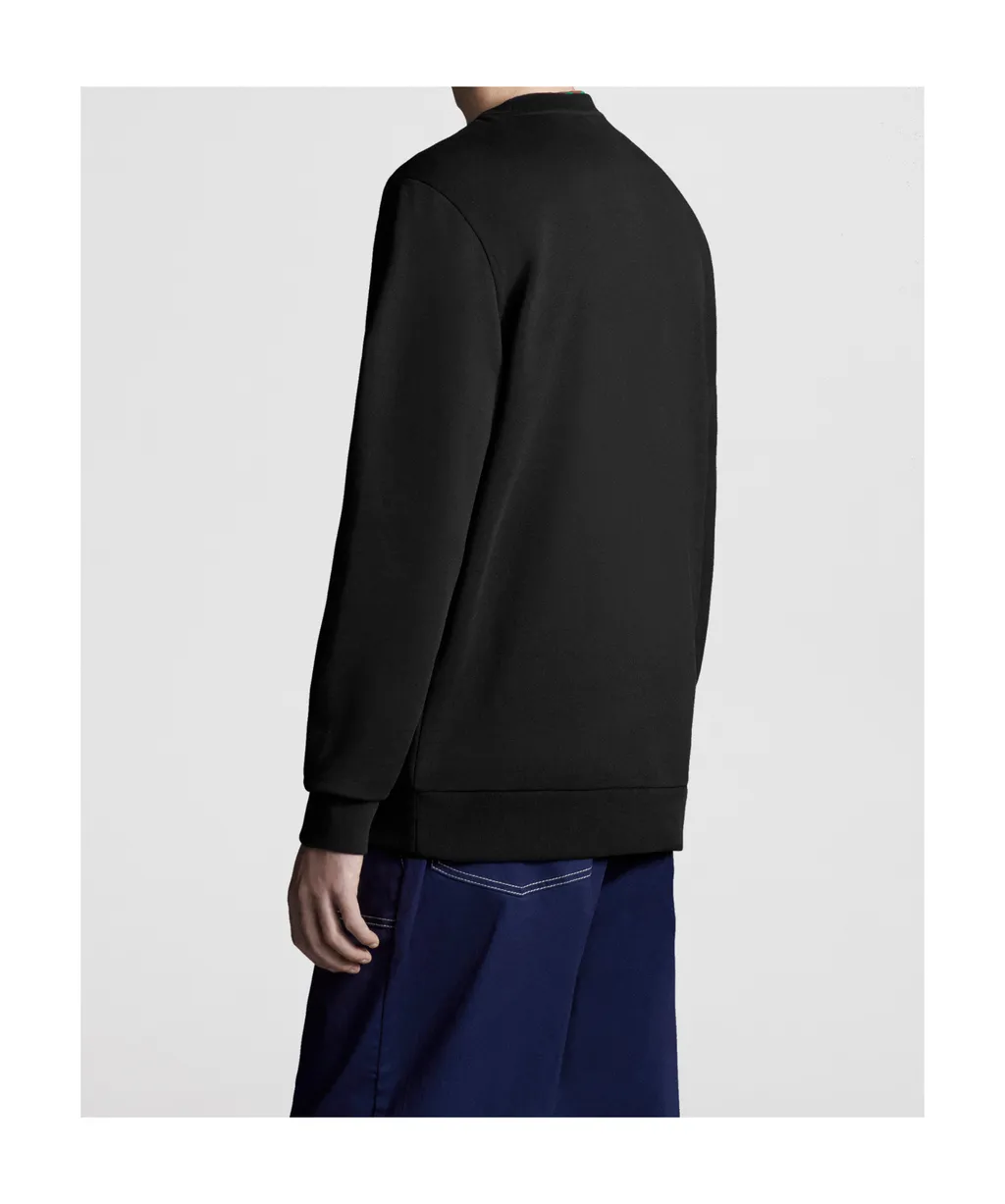 Logo Patch Crewneck Sweatshirt