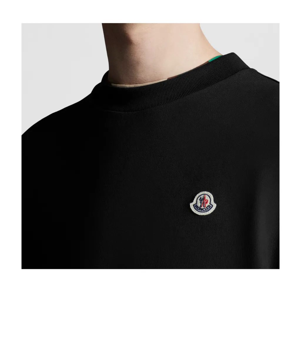 Logo Patch Crewneck Sweatshirt