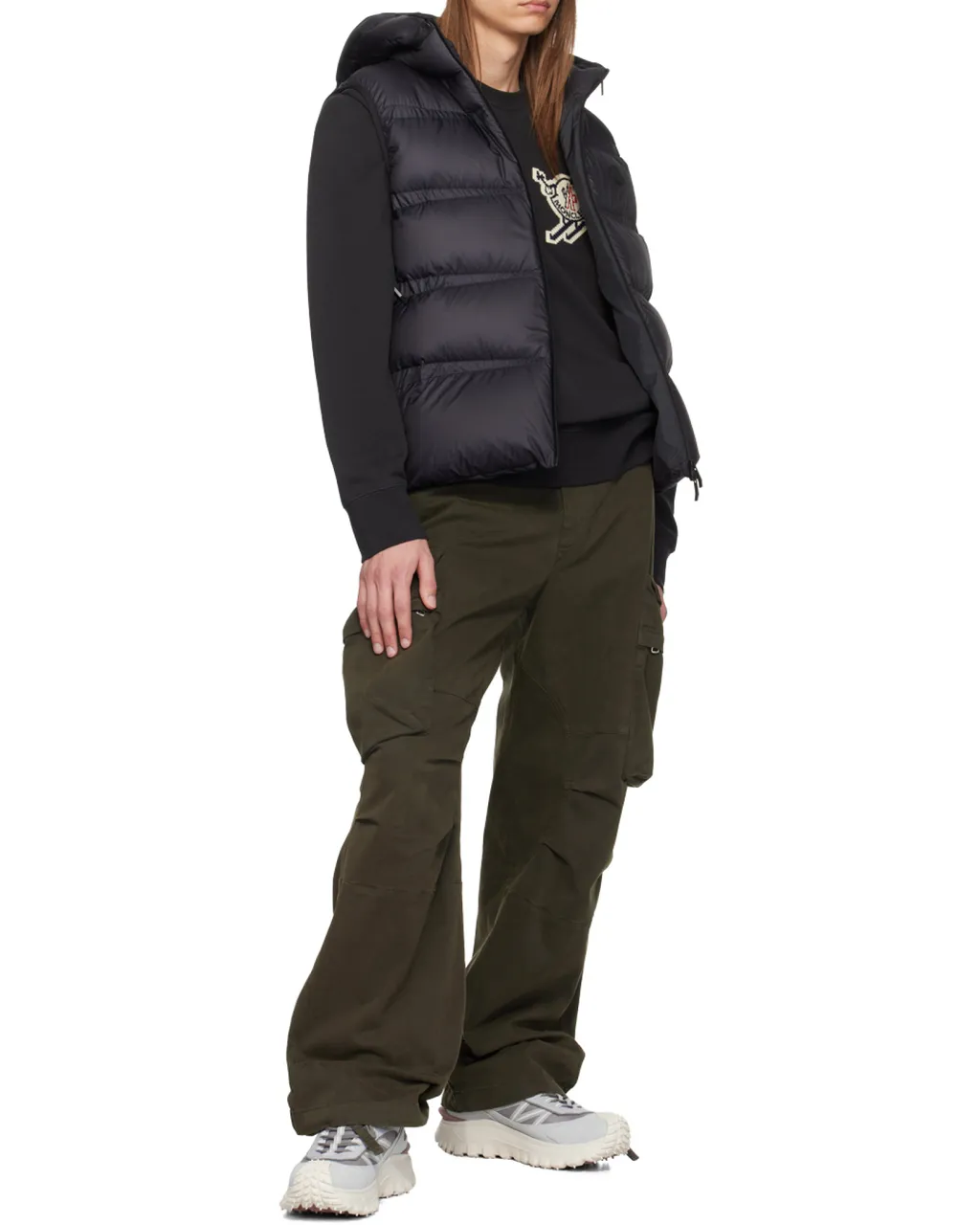 Zip-Up Hooded Padded Gilet