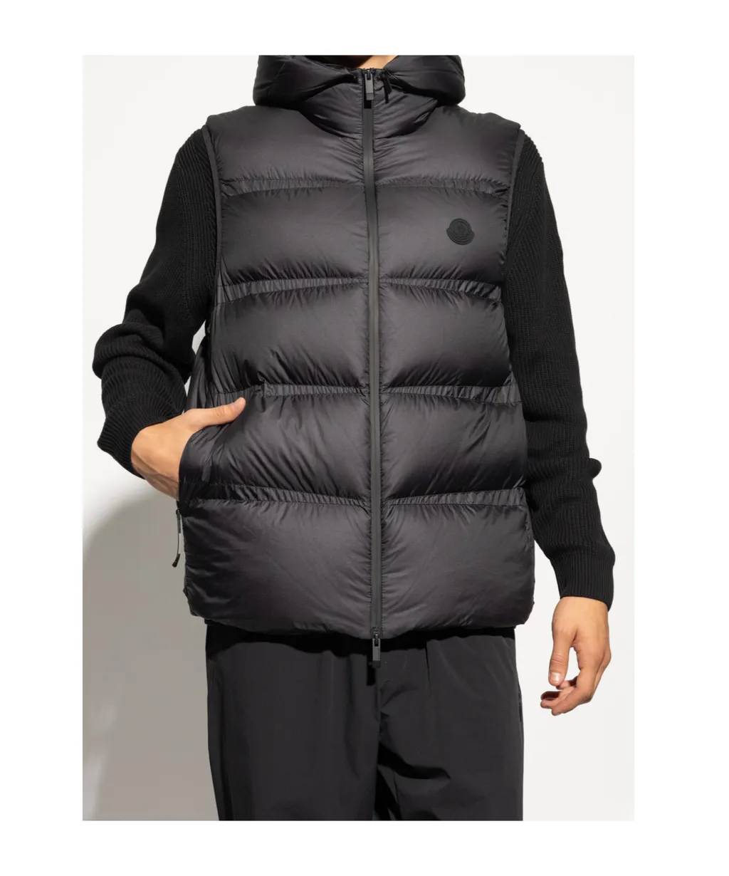 Zip-Up Hooded Padded Gilet