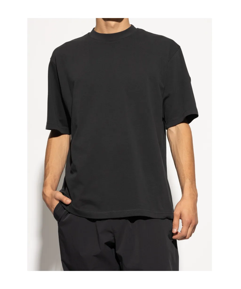 Logo Patch Crewneck T-Shirt