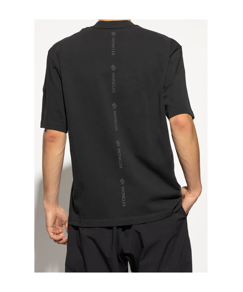 Logo Patch Crewneck T-Shirt