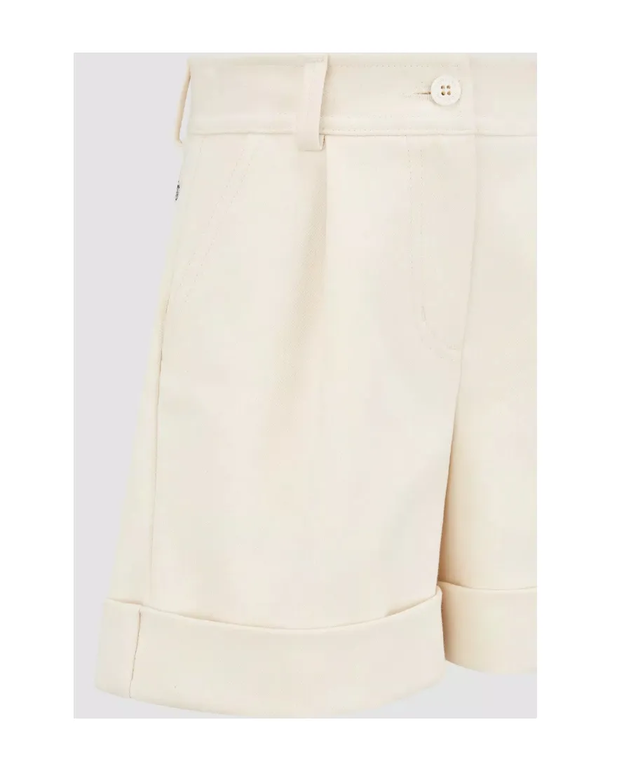 Turn-Up Hem Shorts