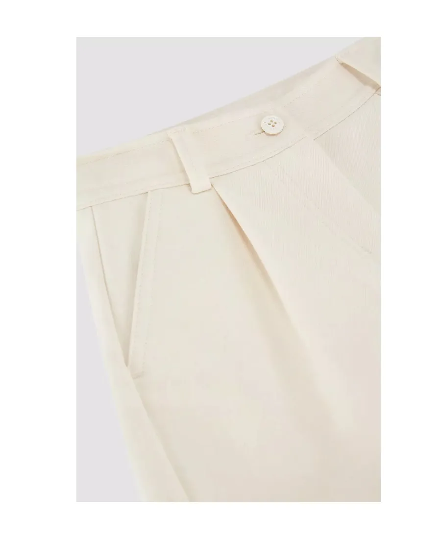 Turn-Up Hem Shorts