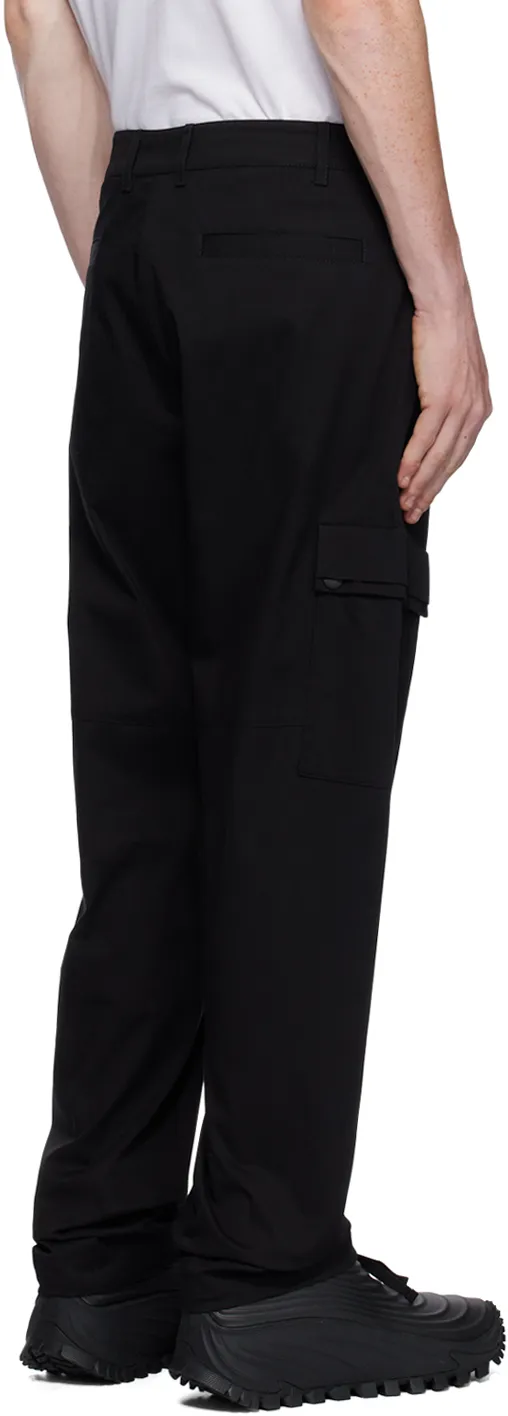 Stretch Gabardine Cargo Trousers