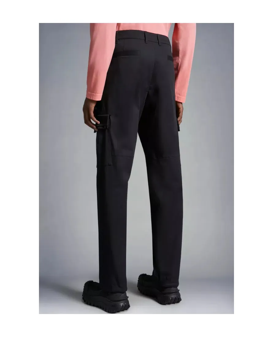 Stretch Gabardine Cargo Trousers