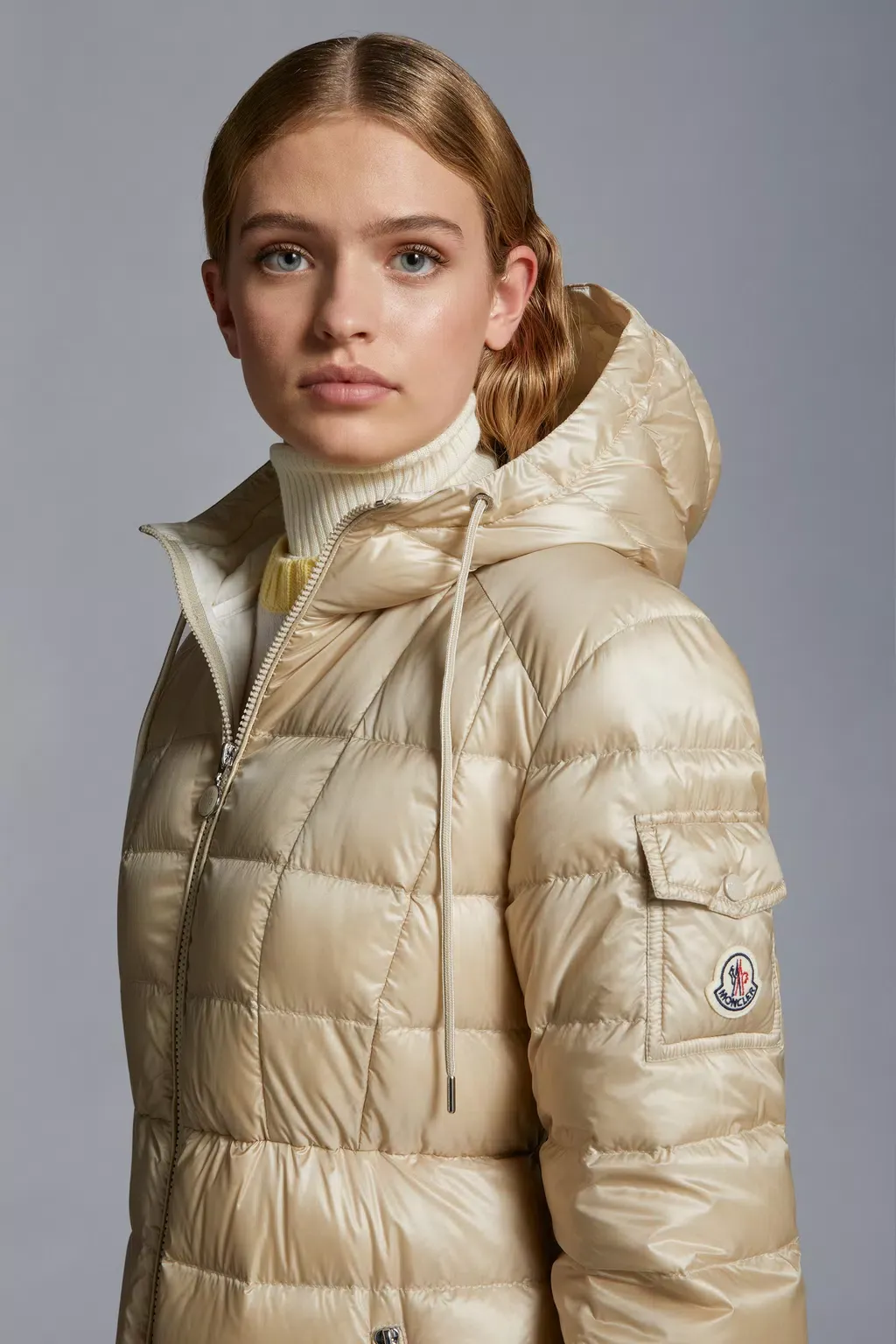 Zip-Up Quilted Coat