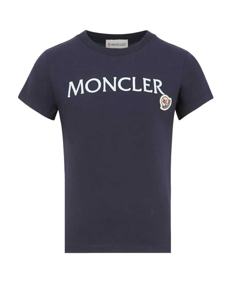 Logo Embroidered Crewneck T-Shirt