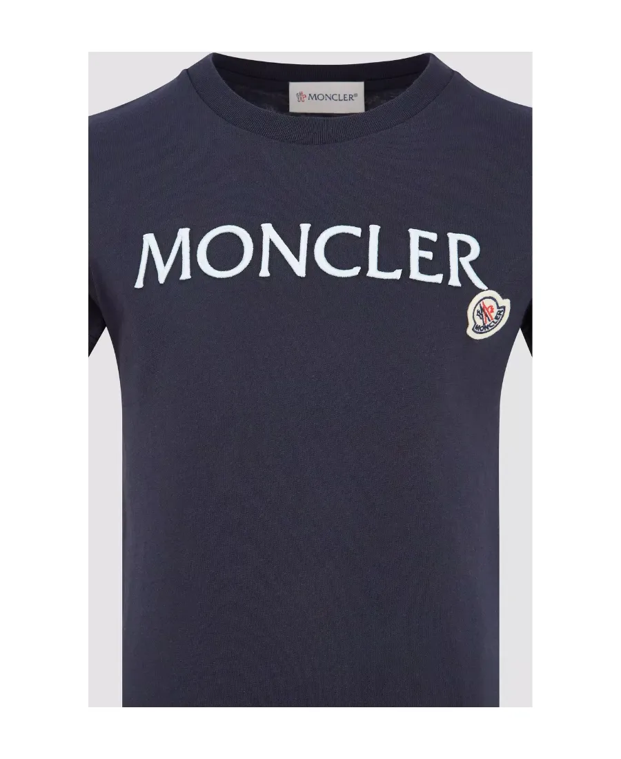 Logo Embroidered Crewneck T-Shirt