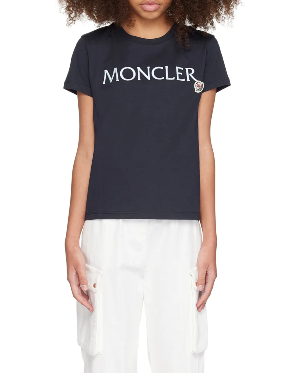 Logo Embroidered Crewneck T-Shirt
