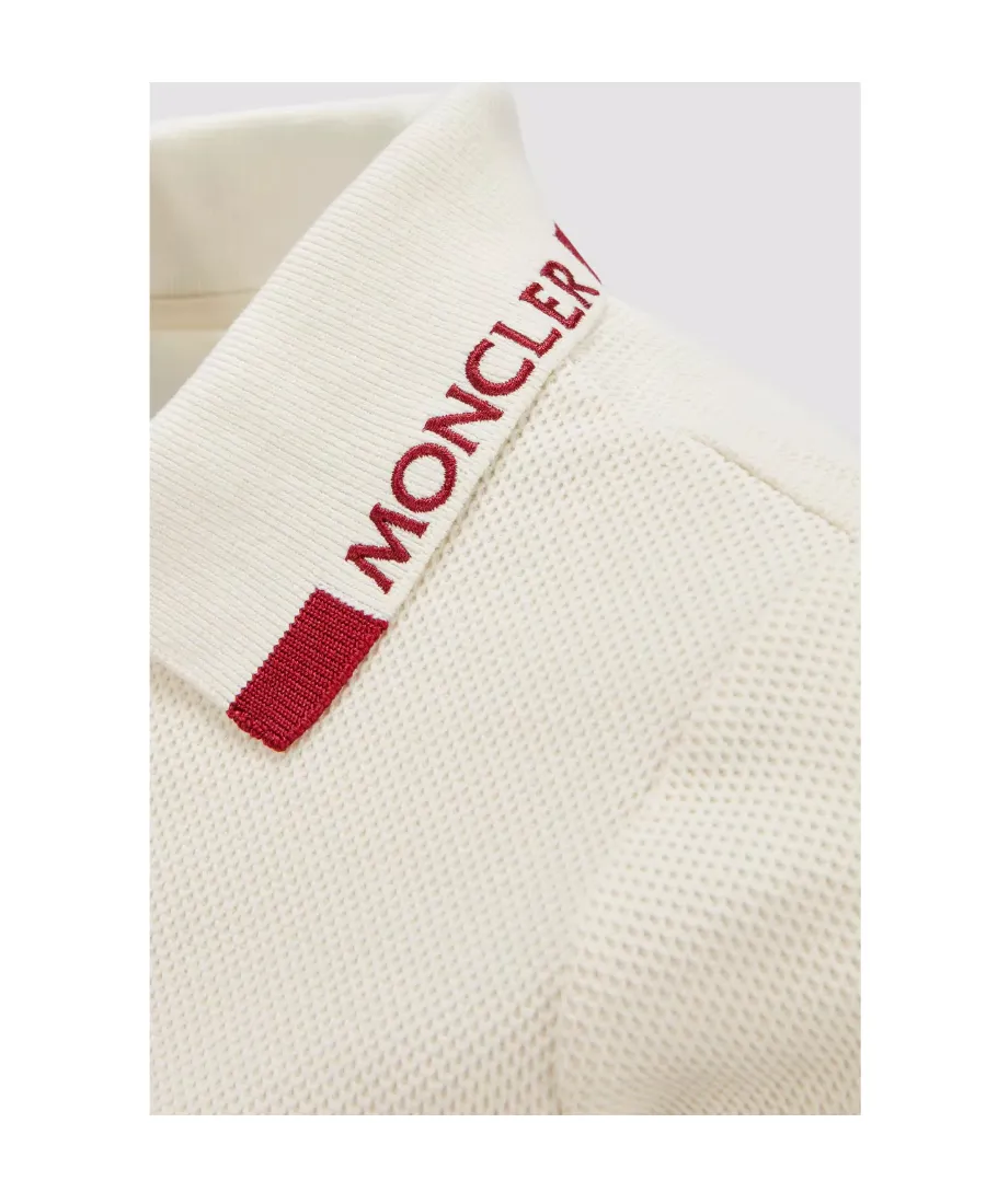 Logo Patch Polo Dress