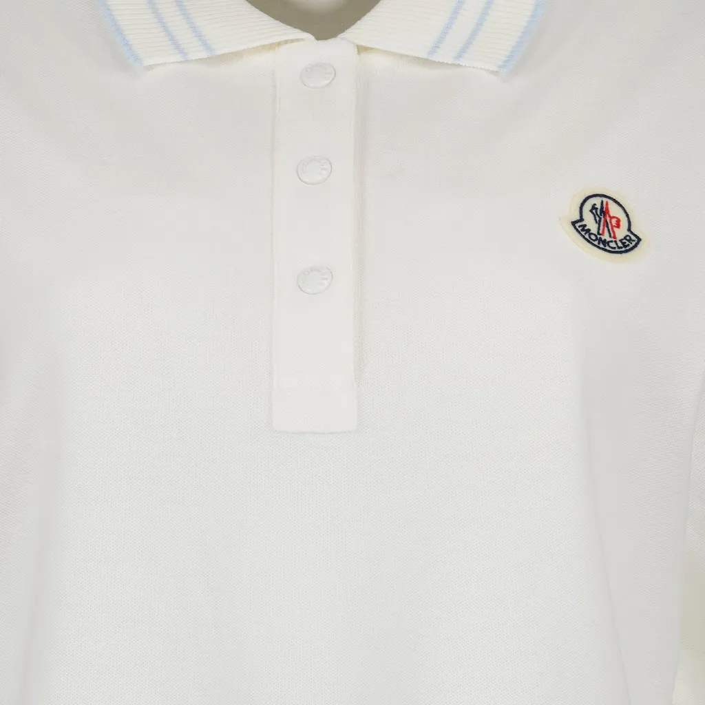 Logo Patch Short-Sleeved Polo Shirt