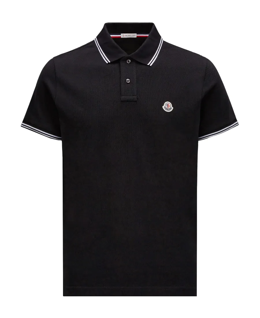 Logo Patch Polo Shirt
