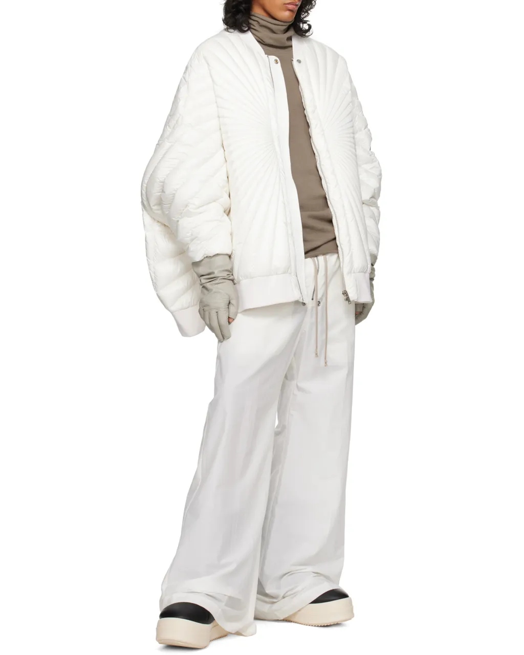 Long-Sleeved Down Jacket
