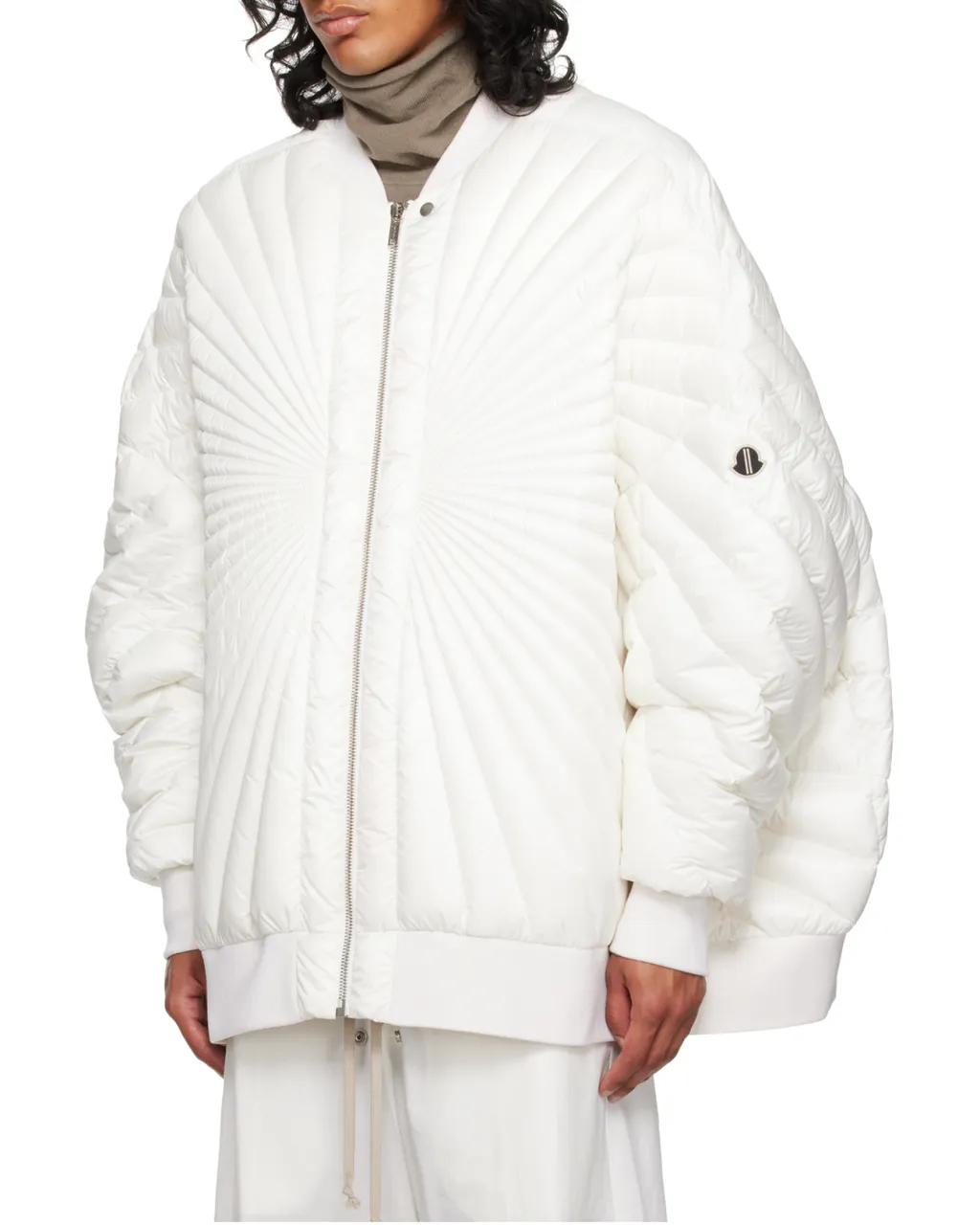 Long-Sleeved Down Jacket
