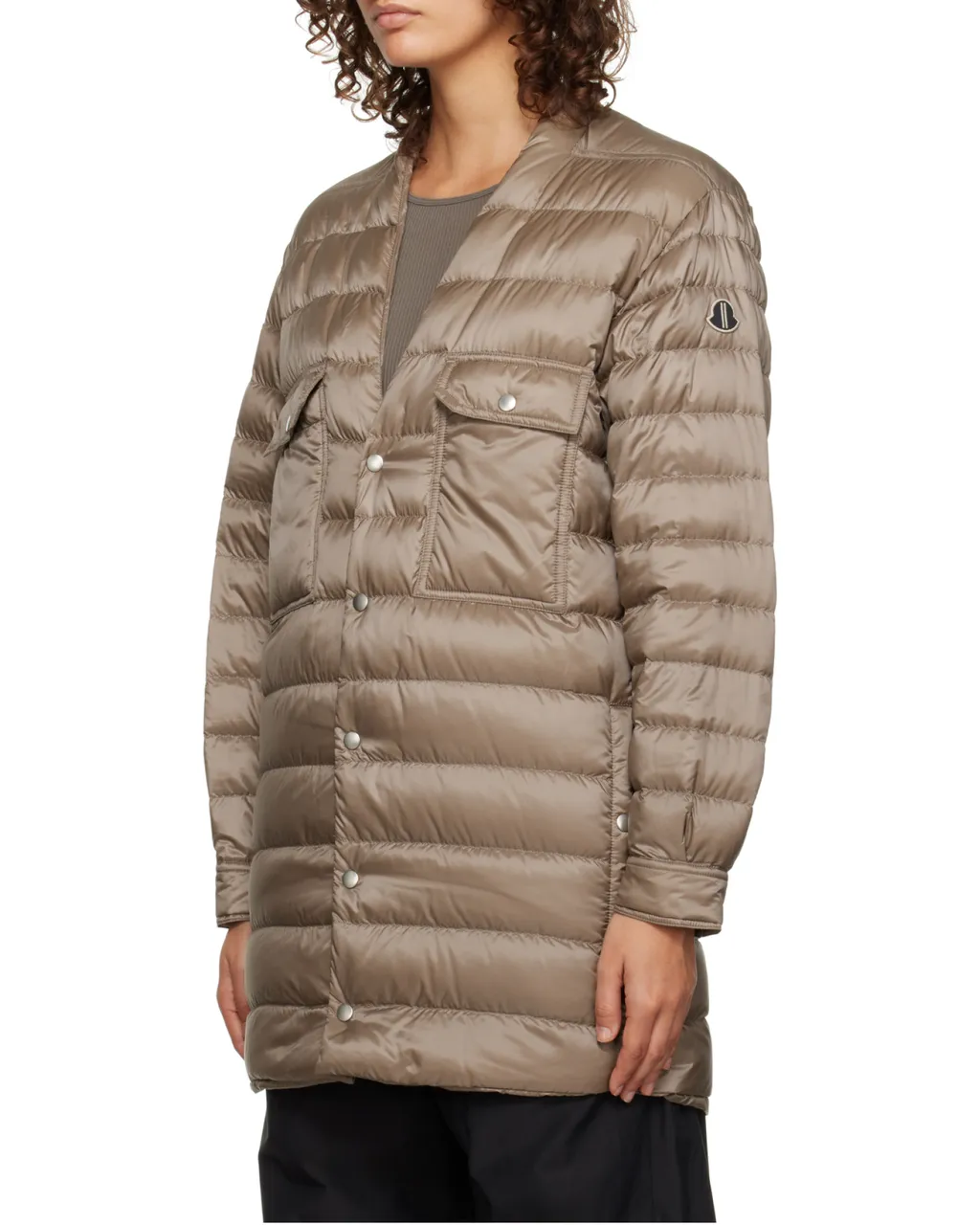 V-Neck Padded Jacket