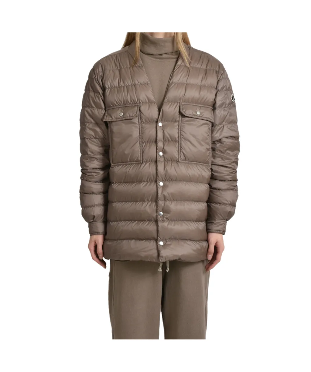 V-Neck Padded Jacket