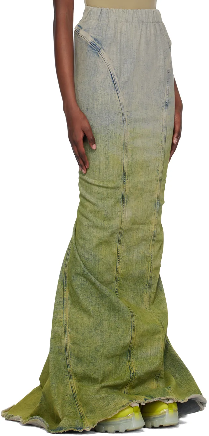 Radiance Raw Cut Hem Skirt