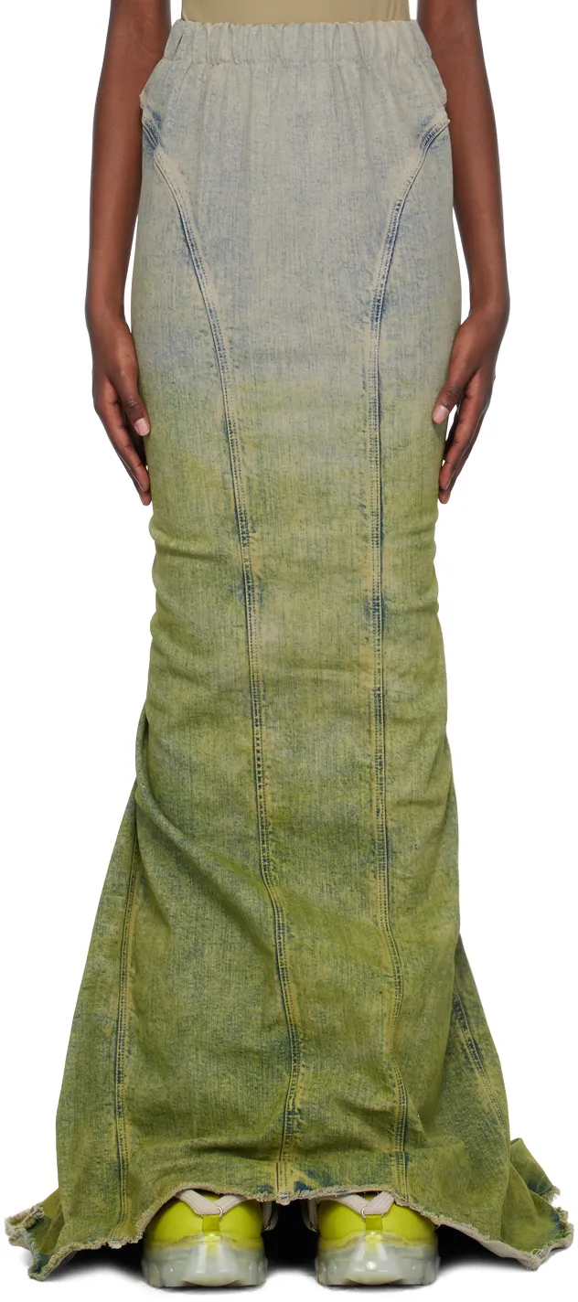 Radiance Raw Cut Hem Skirt