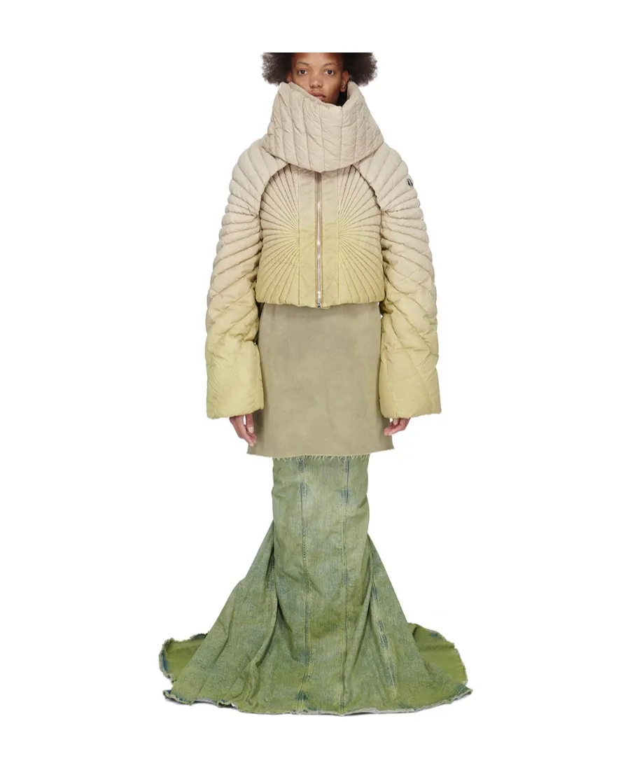 Radiance Raw Cut Hem Skirt