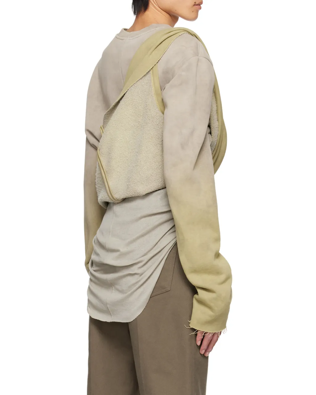 Subhuman Raw Cut Hem Sweatshirt