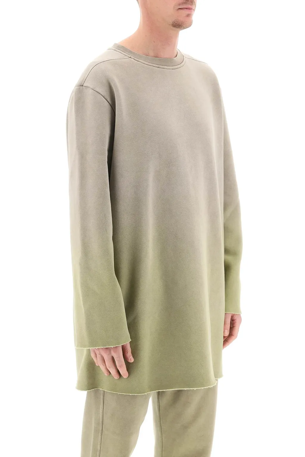 Subhuman Raw Cut Hem Sweatshirt