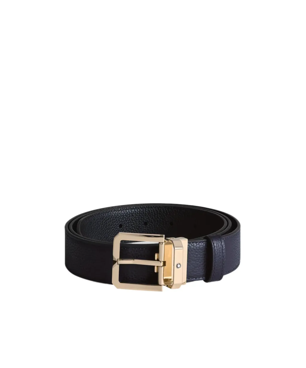 Logo Detailed Buckle Reversible Belt, 1