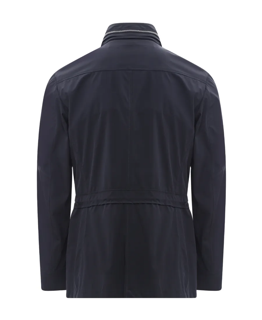 Manolo-Kn High Neck Military Jacket