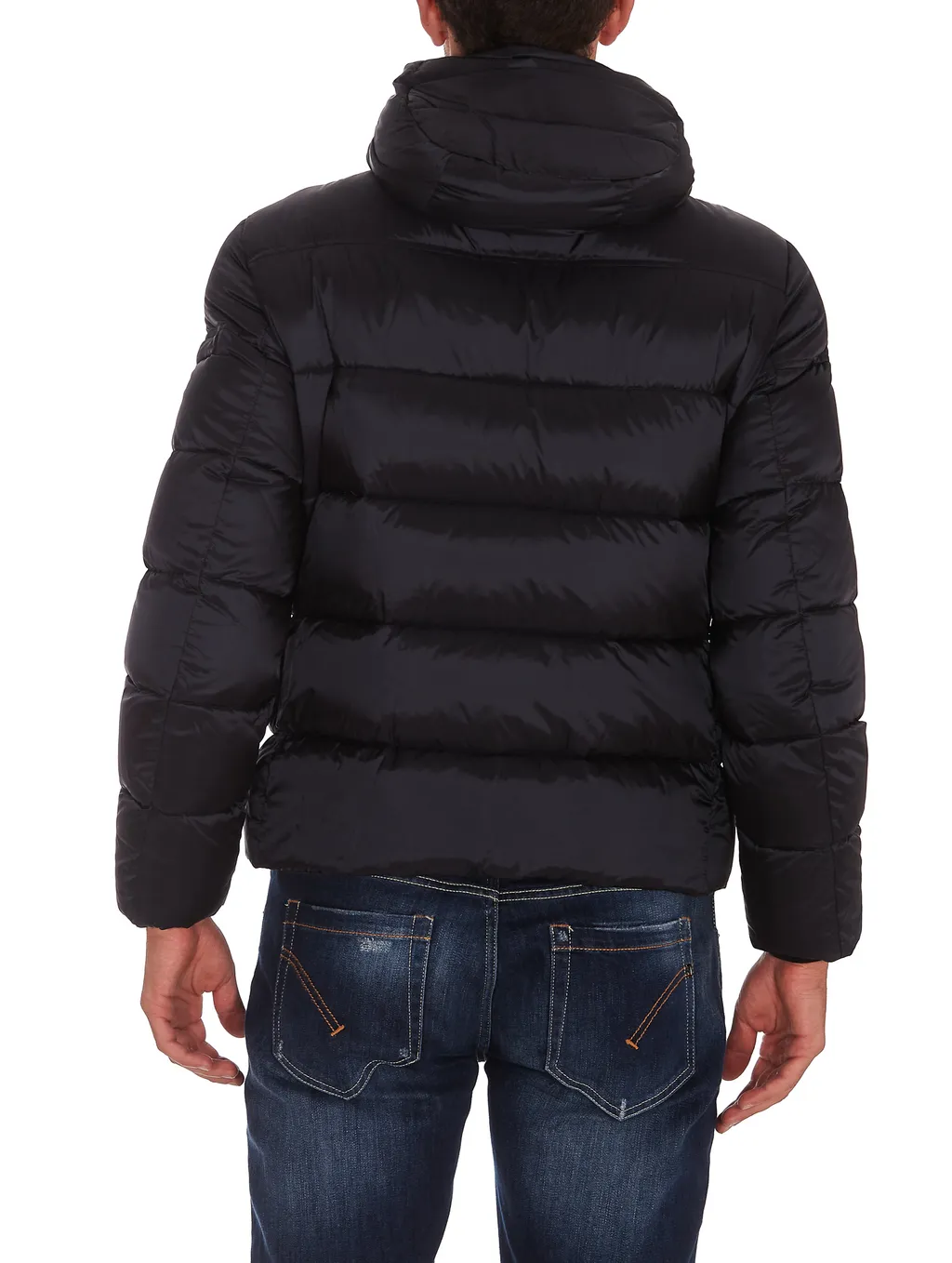 Breet-Sh Hooded Zipped Down Jacket