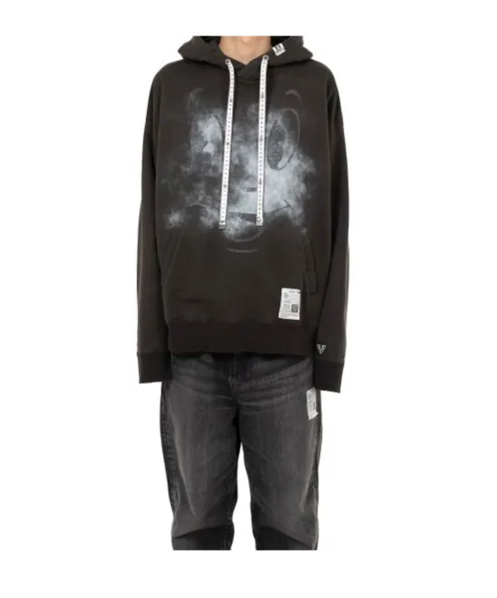 Printed Cotton Hoodie