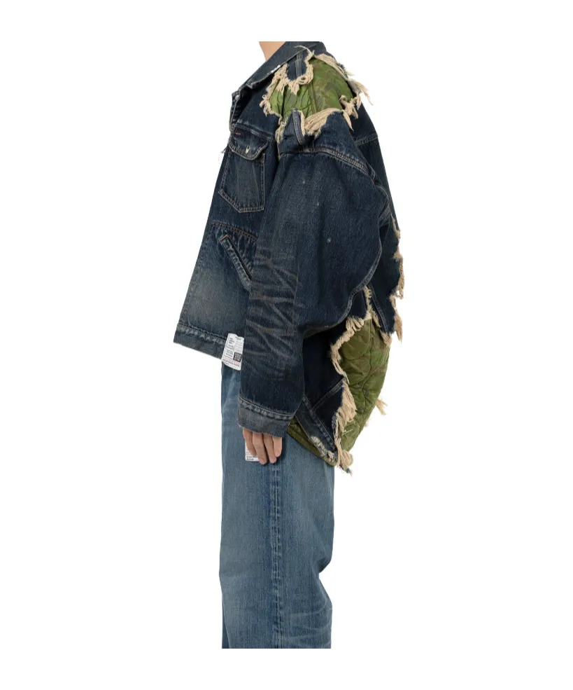 Long-Sleeved Denim Jacket