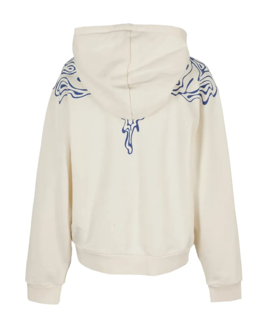 County Of Milan Kids Wing Printed Hoodie