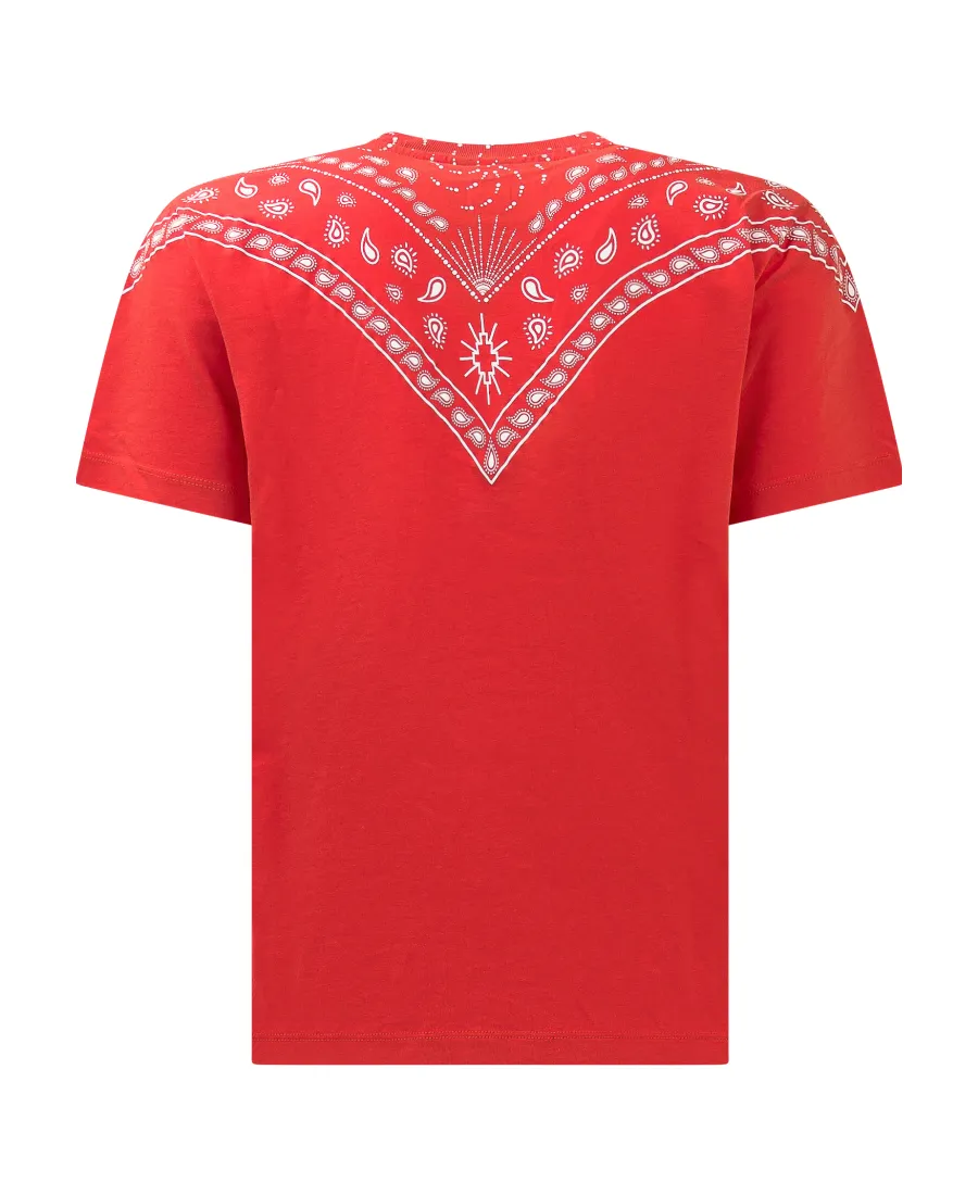 County Of Milan Bandana Printed Crewneck T-Shirt