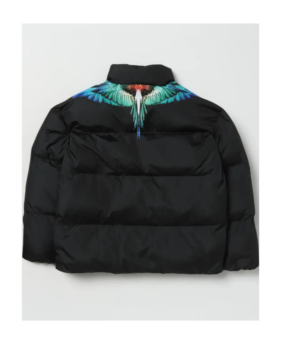 County Of Milan Kids Wings Printed Down Jacket