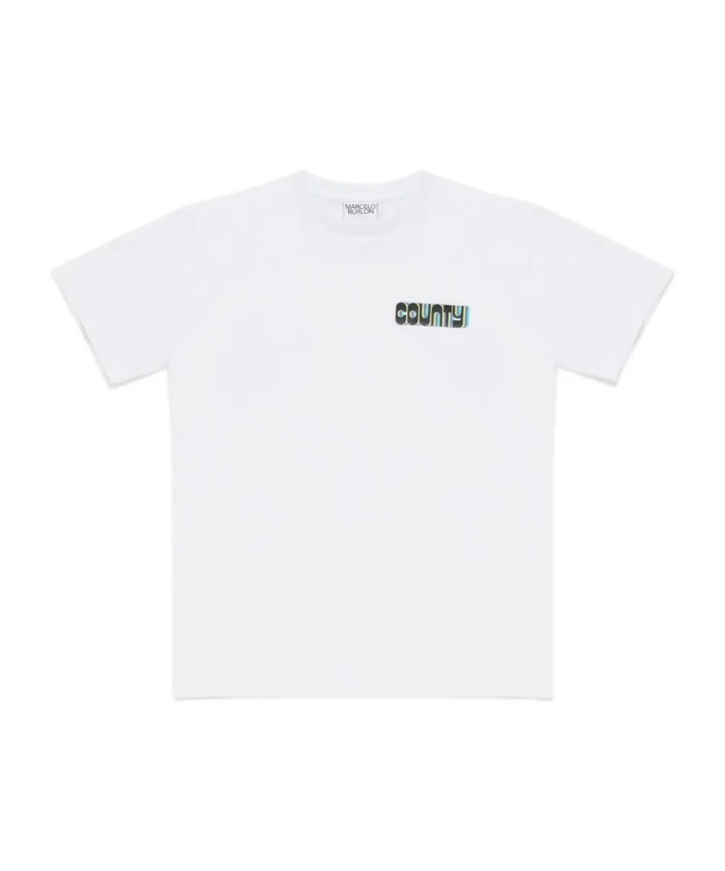Cross-Print Cotton T-Shirt