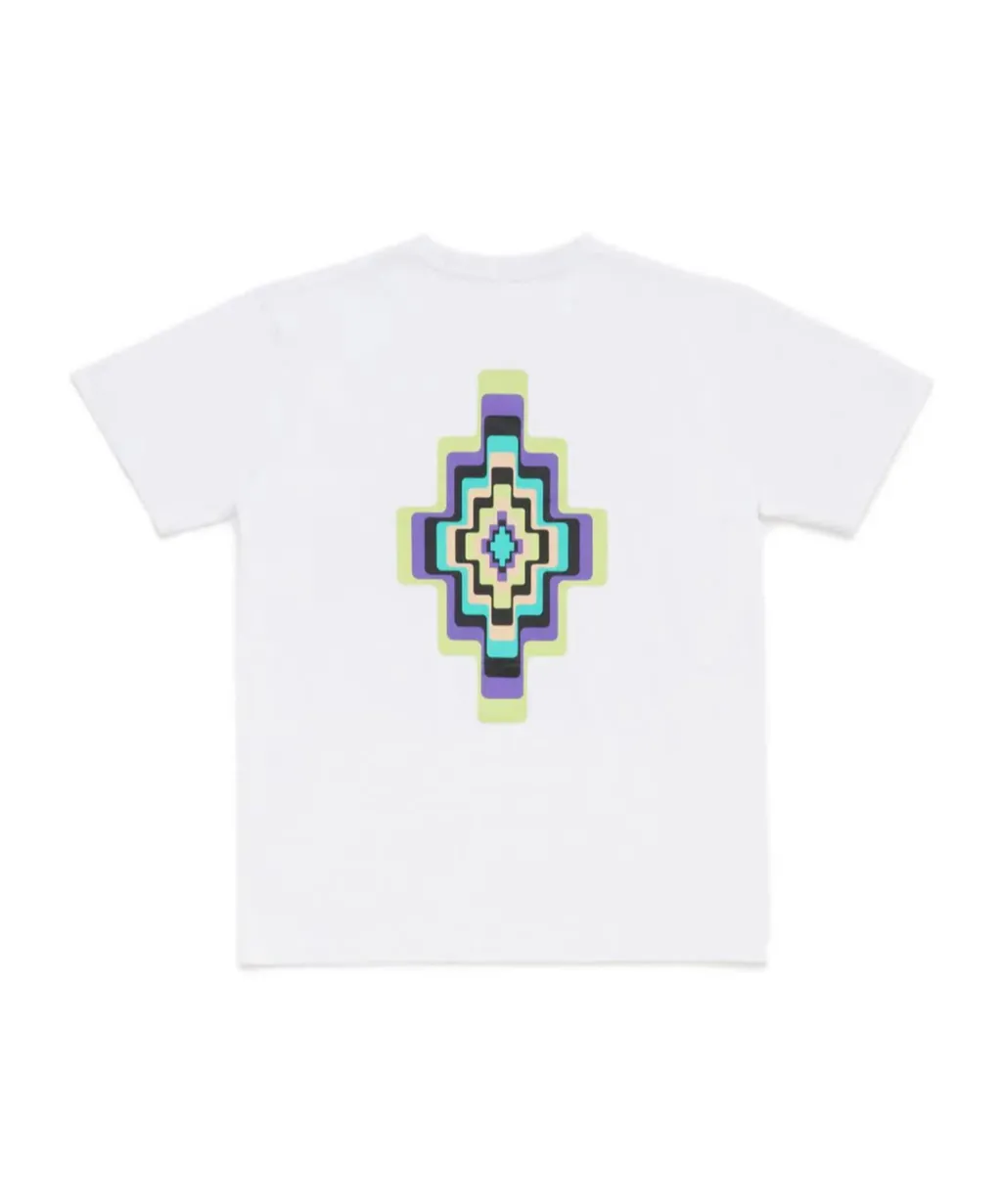 Cross-Print Cotton T-Shirt