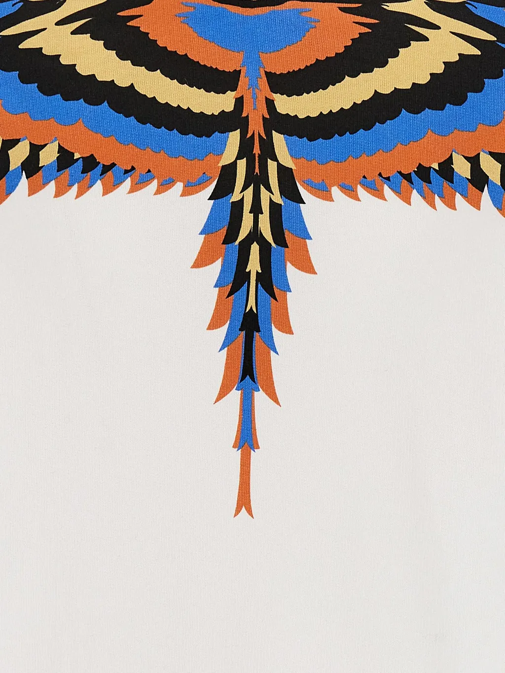 County Of Milan Wings Printed Drawstring Hoodie