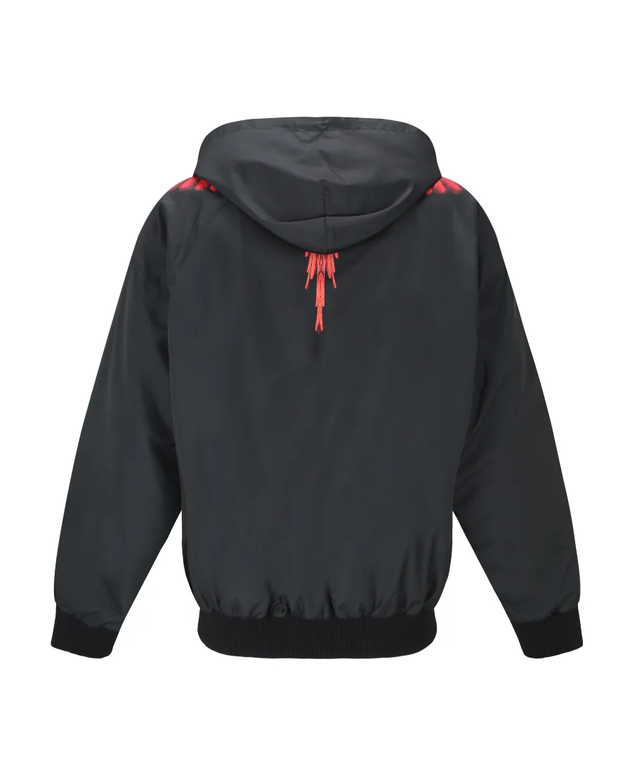County Of Milan Icon Wings Printed Zipped Jacket