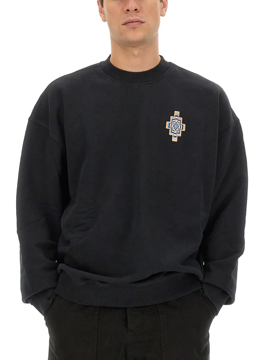 Signature Cross Motif Sweatshirt