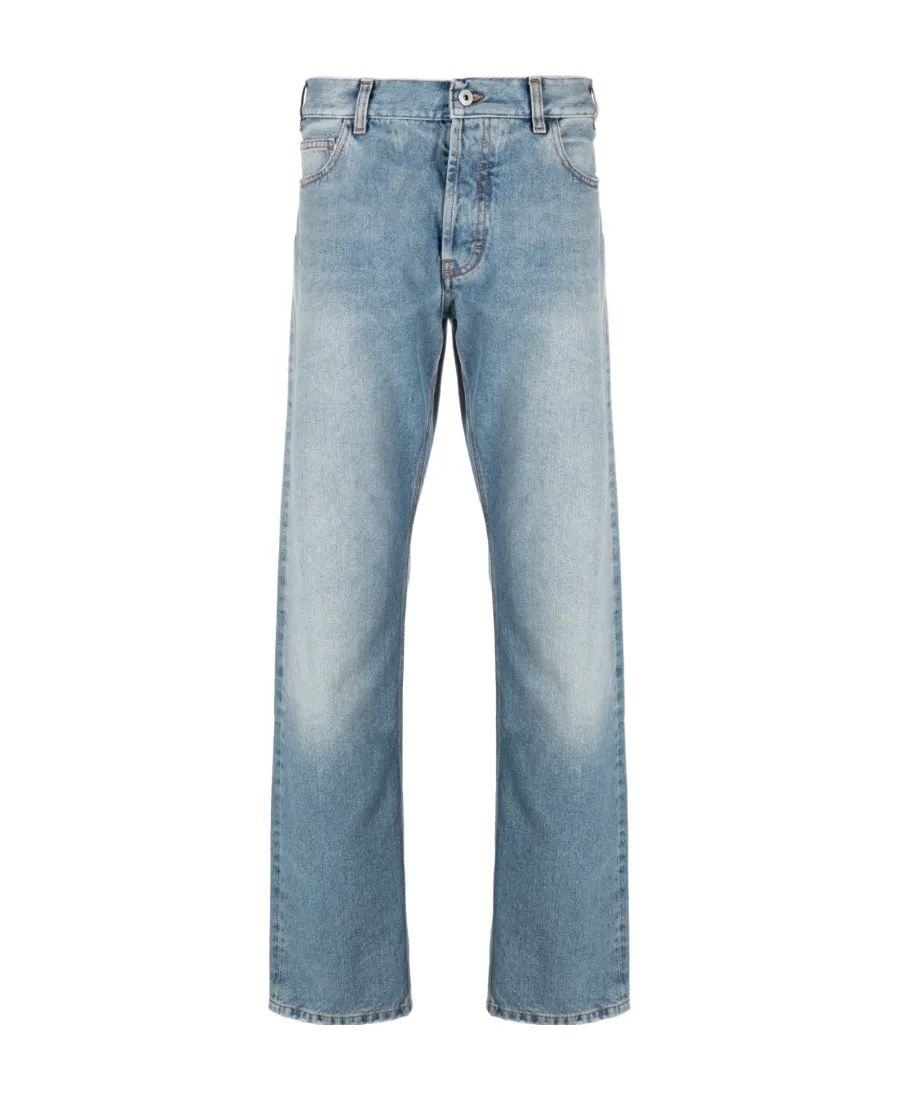 County Of Milan Logo Embroidered Jeans