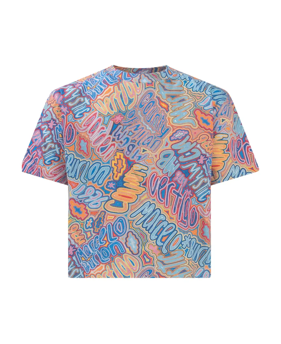 County Of Milan Crewneck Cropped Top