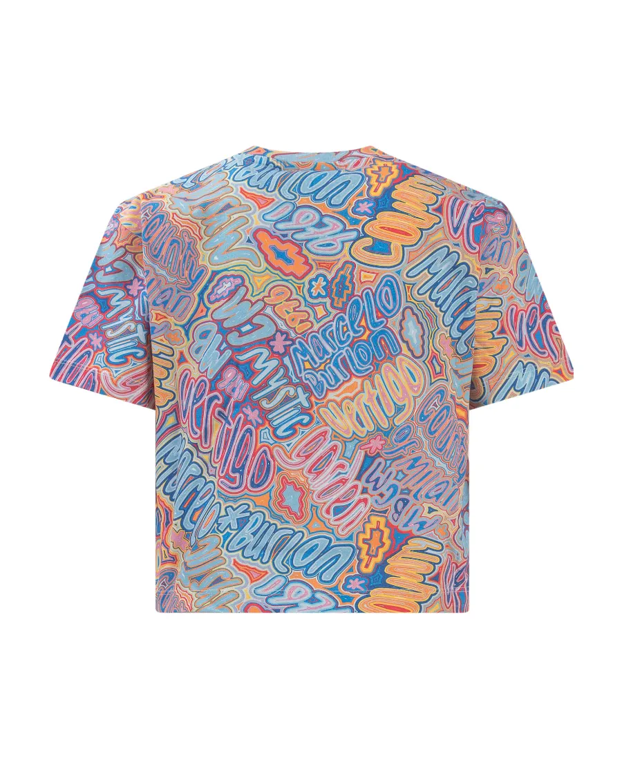 County Of Milan Crewneck Cropped Top