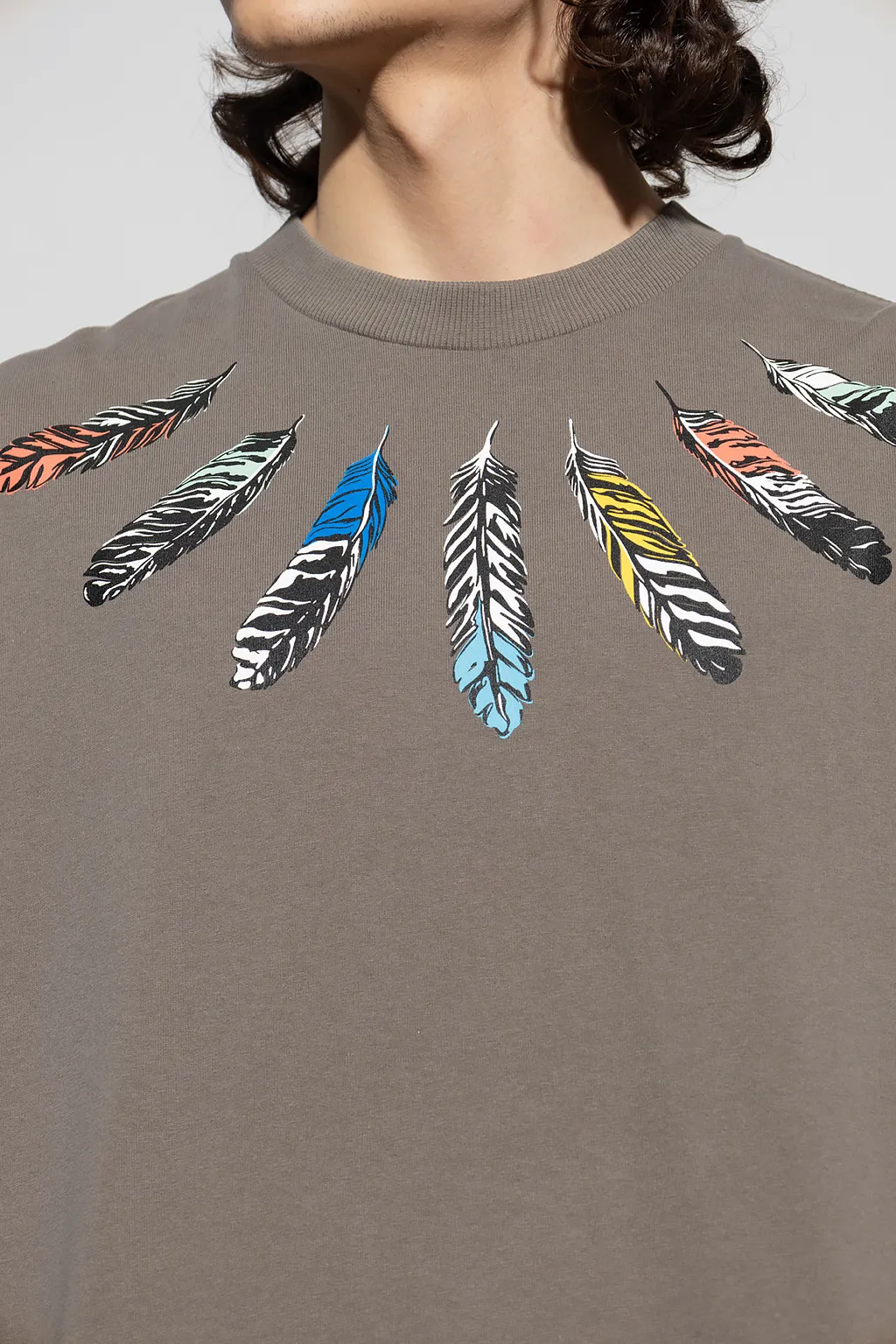 Feathers Detail T-Shirt